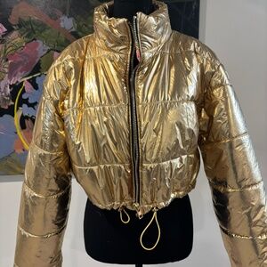 Metallic Gold Jacket